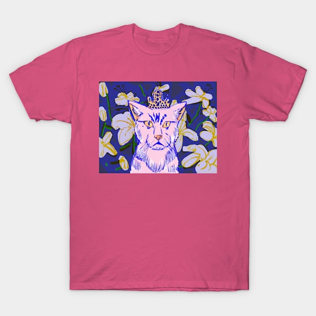 Cat Queen T-Shirt by CeaV